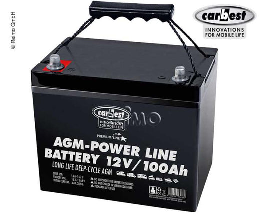 Set completo di batterie -caricabatterie e sistema di batterie per caravan Mover- 9202022