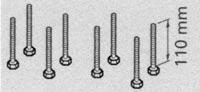 Set di viti TM, per il montaggio di Truma Mover con set di piastre distanziatrici 92087