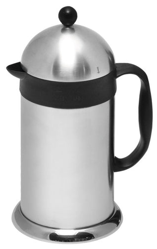 Macchina da caffè francese Press caffetteria argento 1,0 litri, acciaio inox 922210