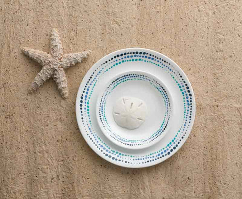 Set stoviglie CORELLE OCEAN BLUES, 12 pezzi, per 4 persone, indistruttibile 923192