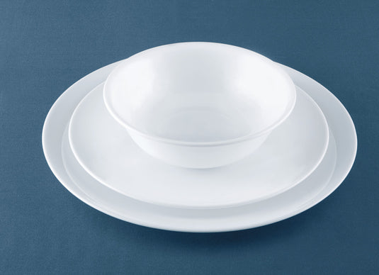 Set di stoviglie CORELLE WHITE, indistruttibile, 12 pezzi, per 4 persone 92319