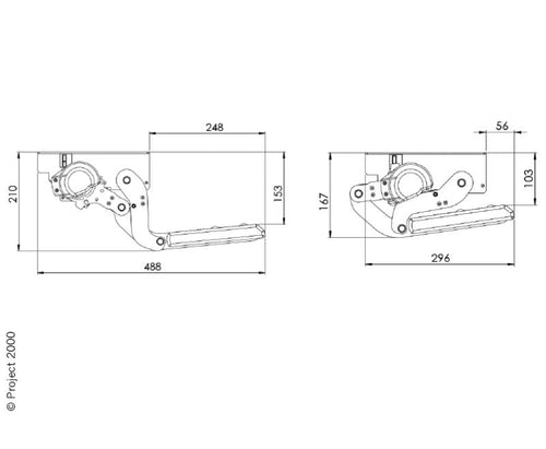 Gradino elettrico 12 Volt, larghezza 70cm 923725