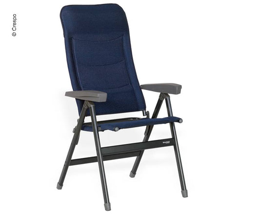 Sedia da campeggio ADVANCER Piccolo,blu,DuraDore+DuraLite,ergonomico 92619