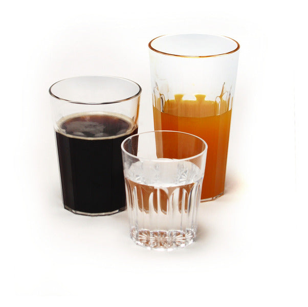 Load image into Gallery viewer, Bicchieri in plastica Longdrink 630ml 2 pz. policarbonato 929174
