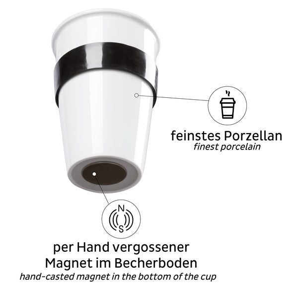 Carica immagine in Galleria Viewer, SILWY Tazza TO-GO in porcellana 929509
