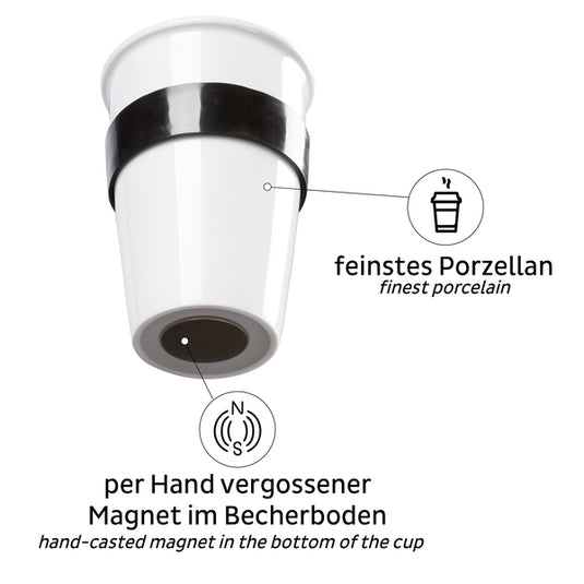 SILWY Tazza TO-GO in porcellana 929509