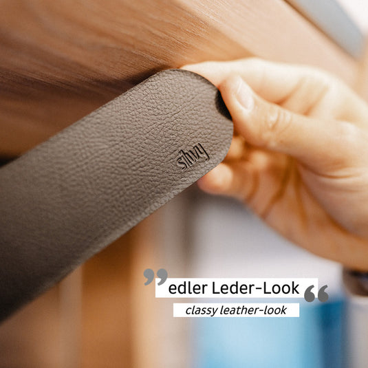 Binario in metallo SILWY - bianco o nero / lunghezza 25 o 50 cm M929538