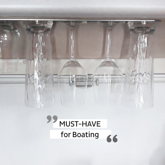 Binario in metallo SILWY - bianco o nero / lunghezza 25 o 50 cm M929538