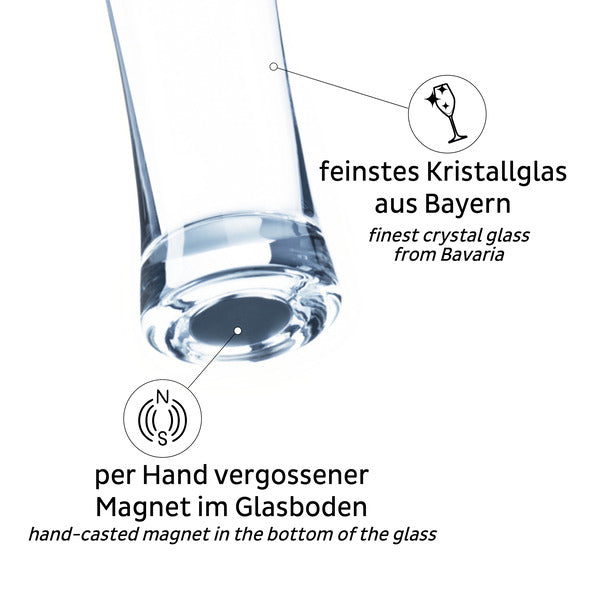 Carica immagine in Galleria Viewer, Set di 2 calamite per bicchieri da birra, incl. 2 sottobicchieri magnetici 929543
