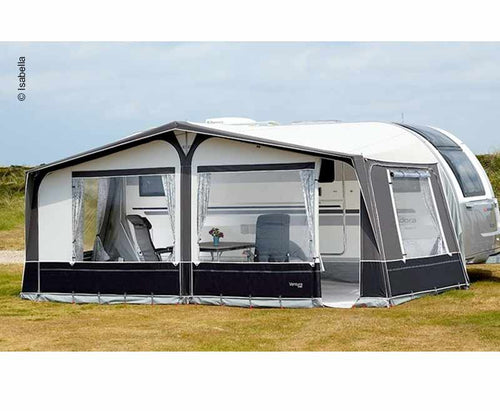 Tenda da sole per caravan Ventura D300 Antracite A1015/G19 m. Pali Fibermax 934738