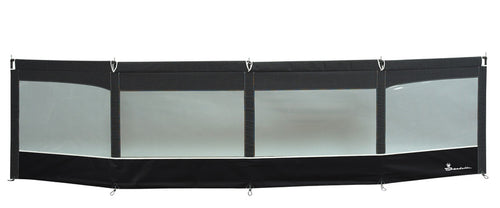 Paravento Linea, 460x110 cm, granito/nero 935001
