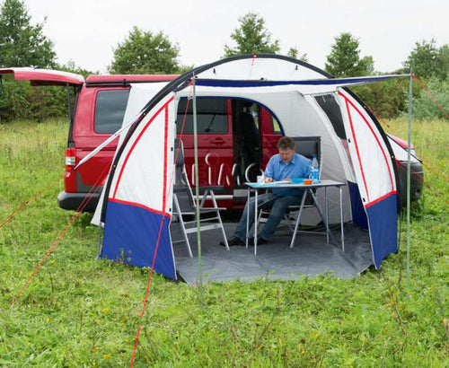 Tenda da sole per autobus Easy 2 con pavimento ad aggancio 93654