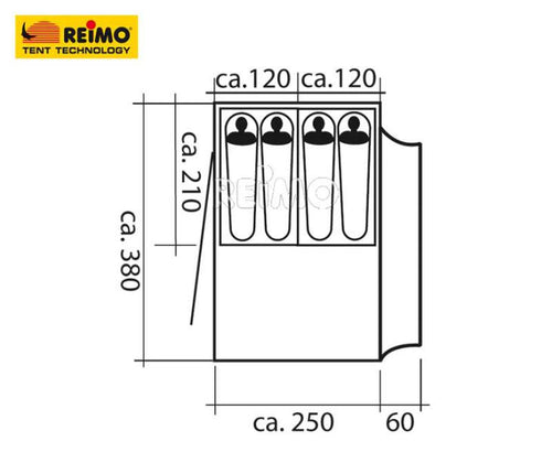 Tenda da sole per camper Big Van 3 936560