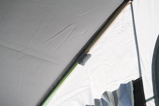 Tenda da sole invernale Cortina 2 per roulotte, pali in acciaio 93689