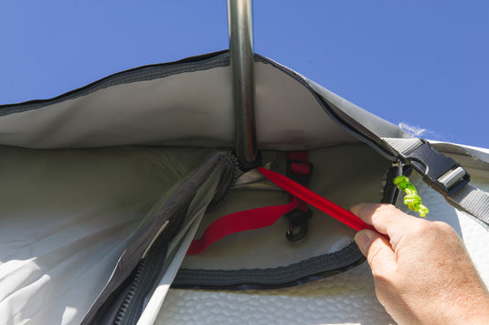 Tenda da sole per roulotte Villa Larghezza di viaggio 290 cm 93773