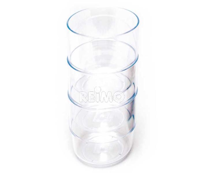 Carica immagine in Galleria Viewer, Bicchiere in plastica 300ml, 4-set, trasparente in polistirolo 94034
