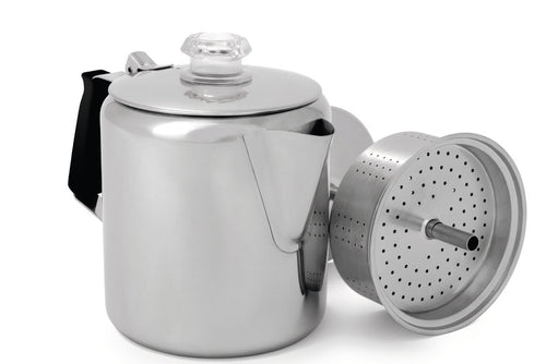 Percolator, 0,9l, 6 tazze, acciaio inox, 94047