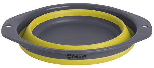 Outwell - ciotola pieghevole in silicone in 3&nbsp;dimensioni e coperchi coordinati. M94114