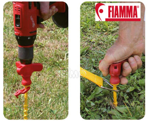 Fiamma Ground Nail System System Kit Pioli per tende da sole, 27 pezzi 94819