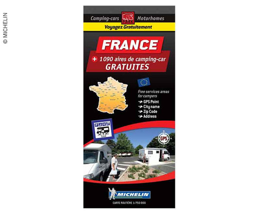 Mappa di parcheggio Michelin parcheggio gratuito in Francia 950608