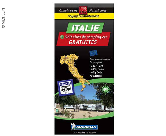 Mappa parcheggio Michelin piazzole libere in Italia 950609