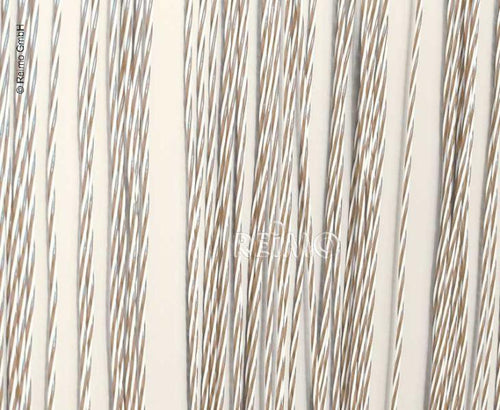 Tenda porta STRING, 100% PVC, 60x190cm, beige/marrone 952023