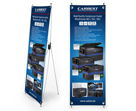 Carbest X-Banner - Motivo: Coolboxes Heavy Duty 952621