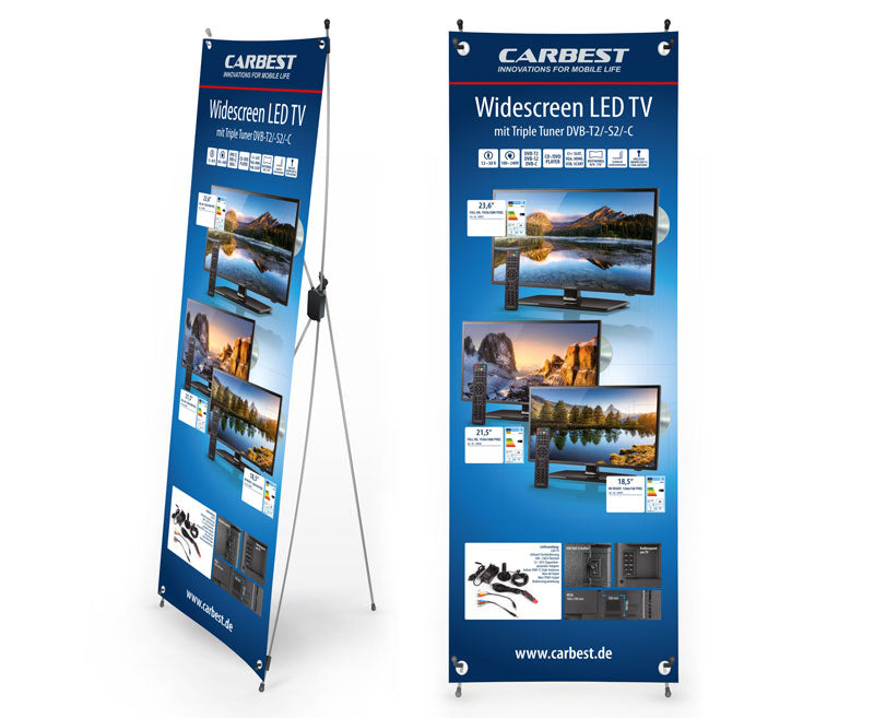 Carica immagine in Galleria Viewer, Carbest X Banner TV DE 952638
