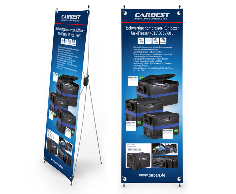 Load image into Gallery viewer, Carbest X-Banner Kühlb.DE 952639
