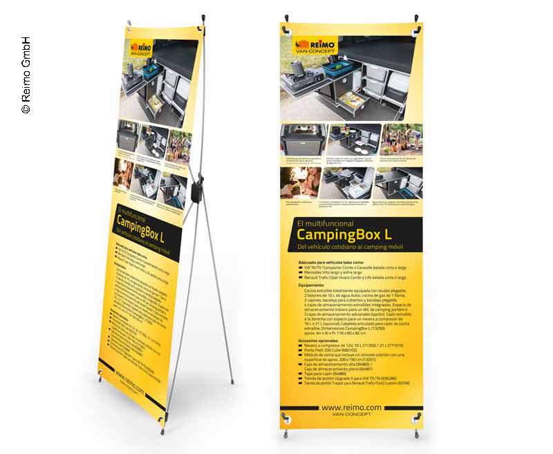 Carica immagine in Galleria Viewer, X-Banner CampingBox L ES 953510
