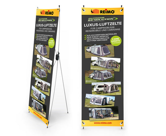 X-Banner Outdoor Revolution Zelte DE, Größe: 600x1800mm 953528