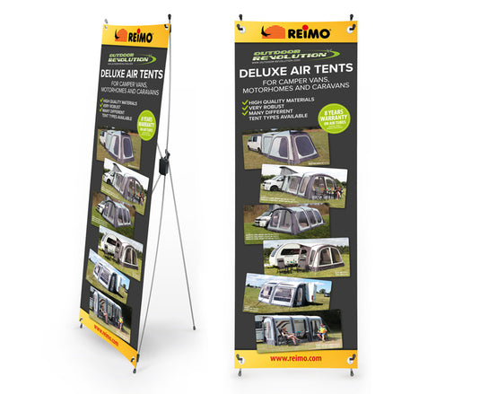 X-Banner Outdoor Revolution Zelte EN, Größe: 600x1800mm 953529