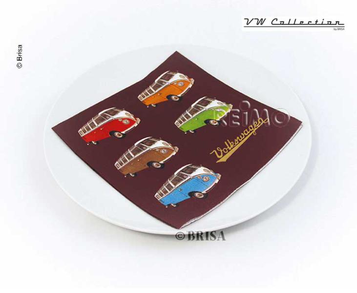 Carica immagine in Galleria Viewer, Tovaglioli VW COLLECTION &quot;COLORED SAMBA&quot;, 20 pz. 95512
