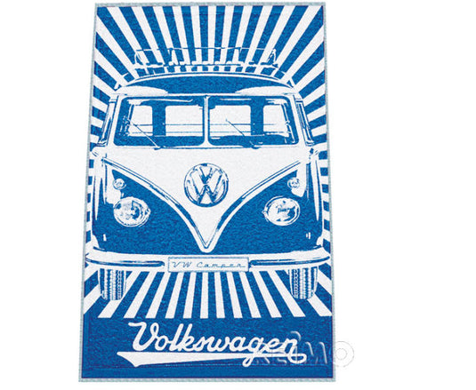 VWColl.Strandtuch blau 955162