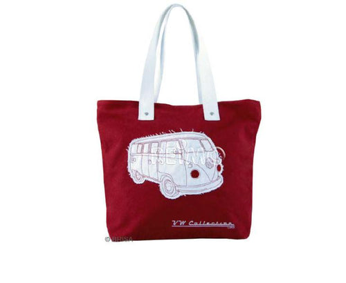 VW Collezione Canvas Shopper Bag rosso, 40 x 35 x 10 cm 95525