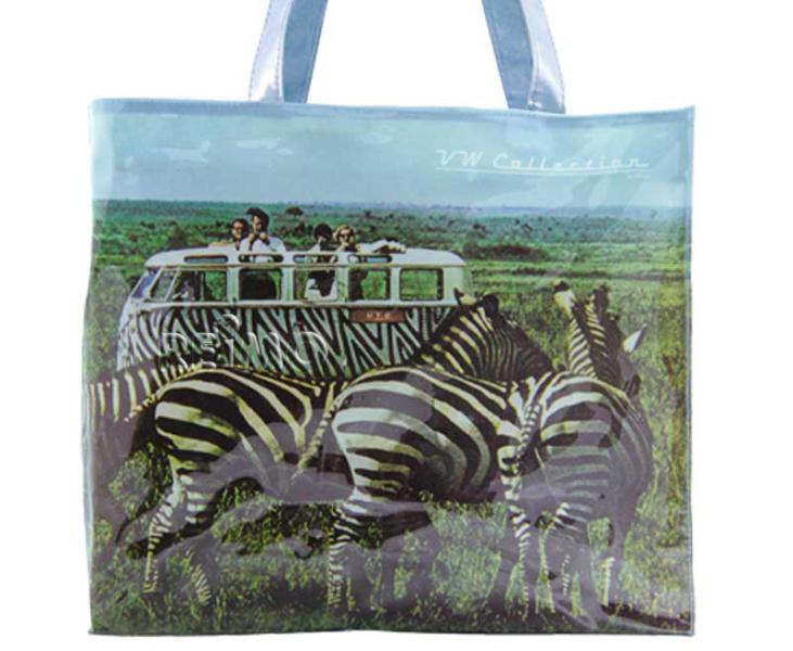 Load image into Gallery viewer, Borsa shopper in PVC della collezione VW &quot;Safari&quot;. 95551
