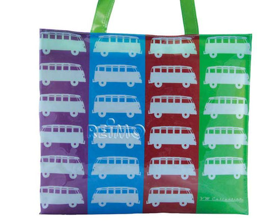 Borsa shopper in PVC della collezione VW 