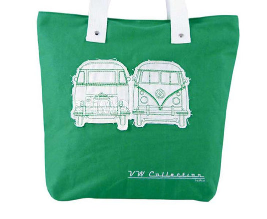 VW Collezione Canvas Shopper Bag verde 95554