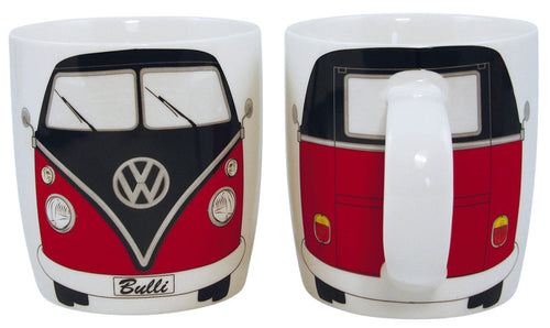 Tazza da caffè VW Collection VW Bulli nero/rosso 95561