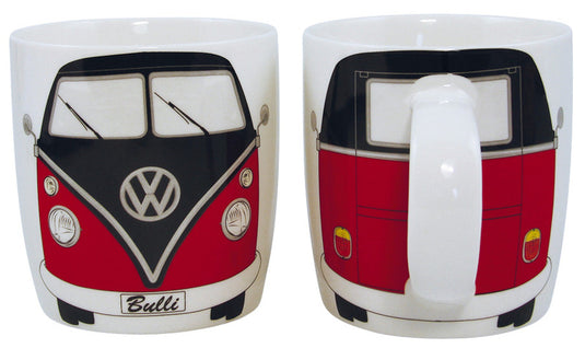 Tazza da caffè VW Collection VW Bulli nero/rosso 95561