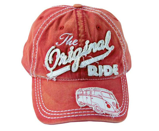 VW Collezione Baseball-Cap jeans/rosso 95566