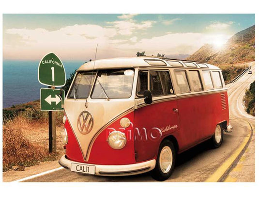 20 Poster VW Collection VW Bus linea 1 95570