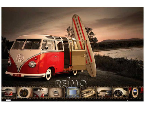 20 Collezione Maxi-Poster VW: VW Bus Surfboard 95572