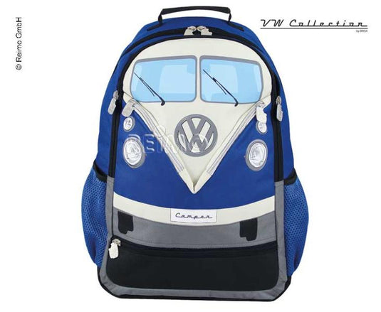 Zaino Collezione VW blu 43x37x37x13cm tessuto poliestere 95582