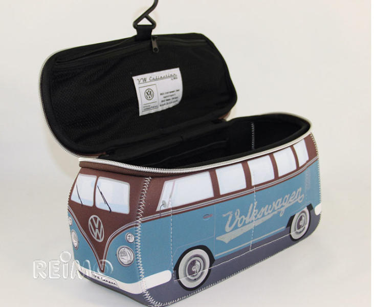 Load image into Gallery viewer, Borsa universale VW Collection benzina/marrone - neoprene 955852
