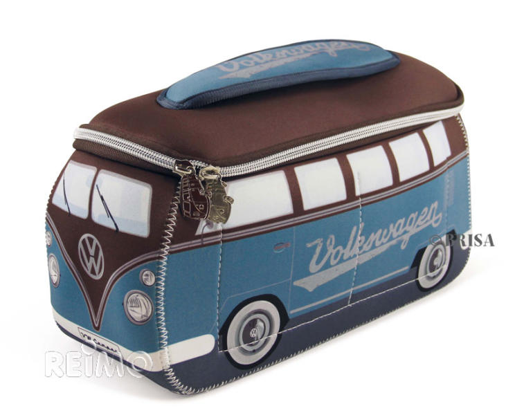 Load image into Gallery viewer, Borsa universale VW Collection benzina/marrone - neoprene 955852
