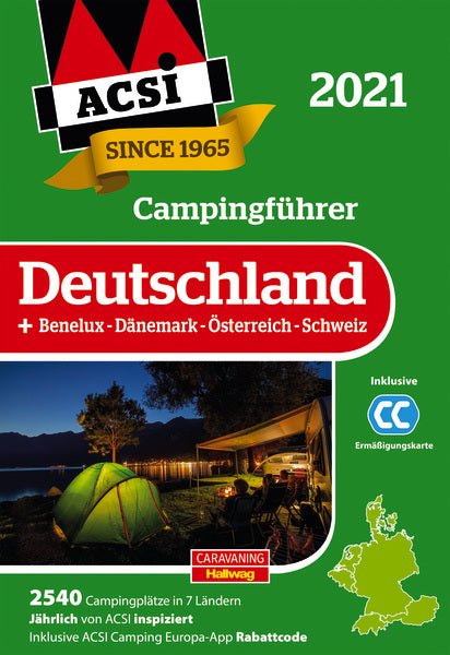 ACSI Campingführer Deutschland 2021 956421