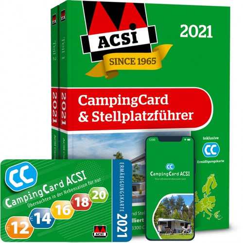 ACSI Campingcard und Stellplatzführer 2021 956432