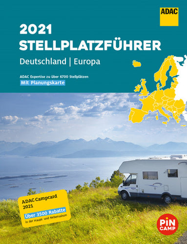 ADAC Stellplatzführer 2021 Deutschland + Europa 956452