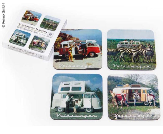 Sottobicchiere VW Collection Coaster, set da 4 957091